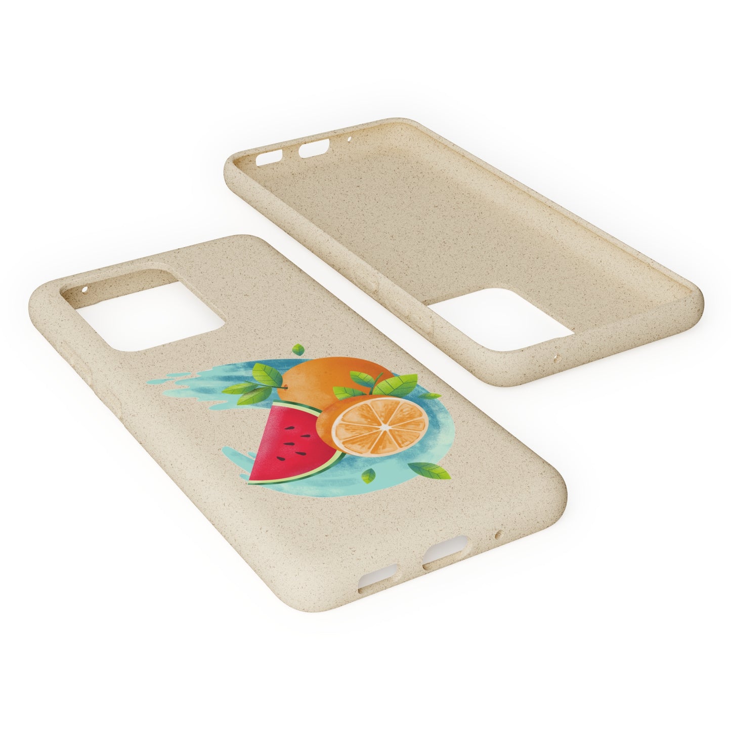 PoM's collection series "FRUITY LIFE" (PoM Edition #FL0006B) - Biodegradable Cases (plant polymer/bamboo fibres, selection: SAMSUNG models)