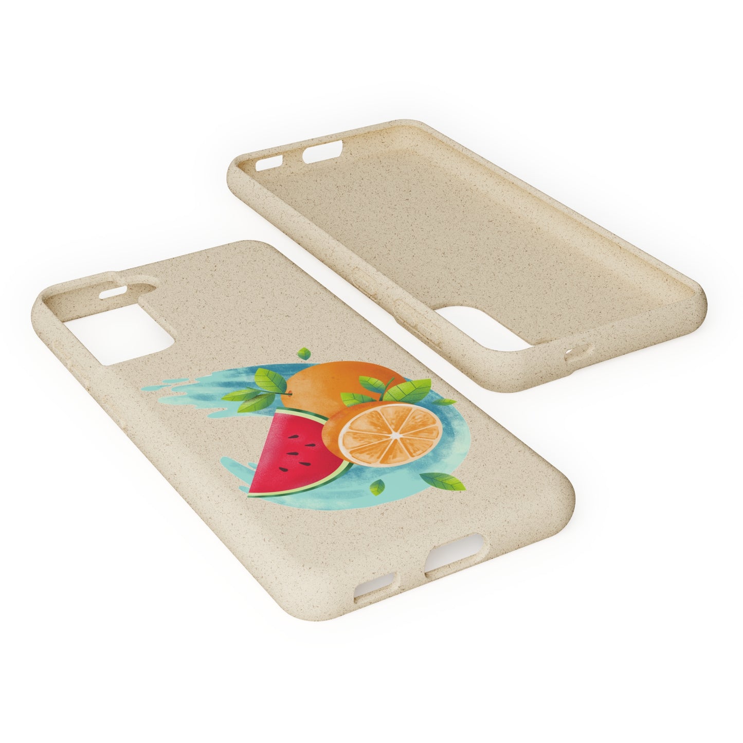 PoM's collection series "FRUITY LIFE" (PoM Edition #FL0006B) - Biodegradable Cases (plant polymer/bamboo fibres, selection: SAMSUNG models)