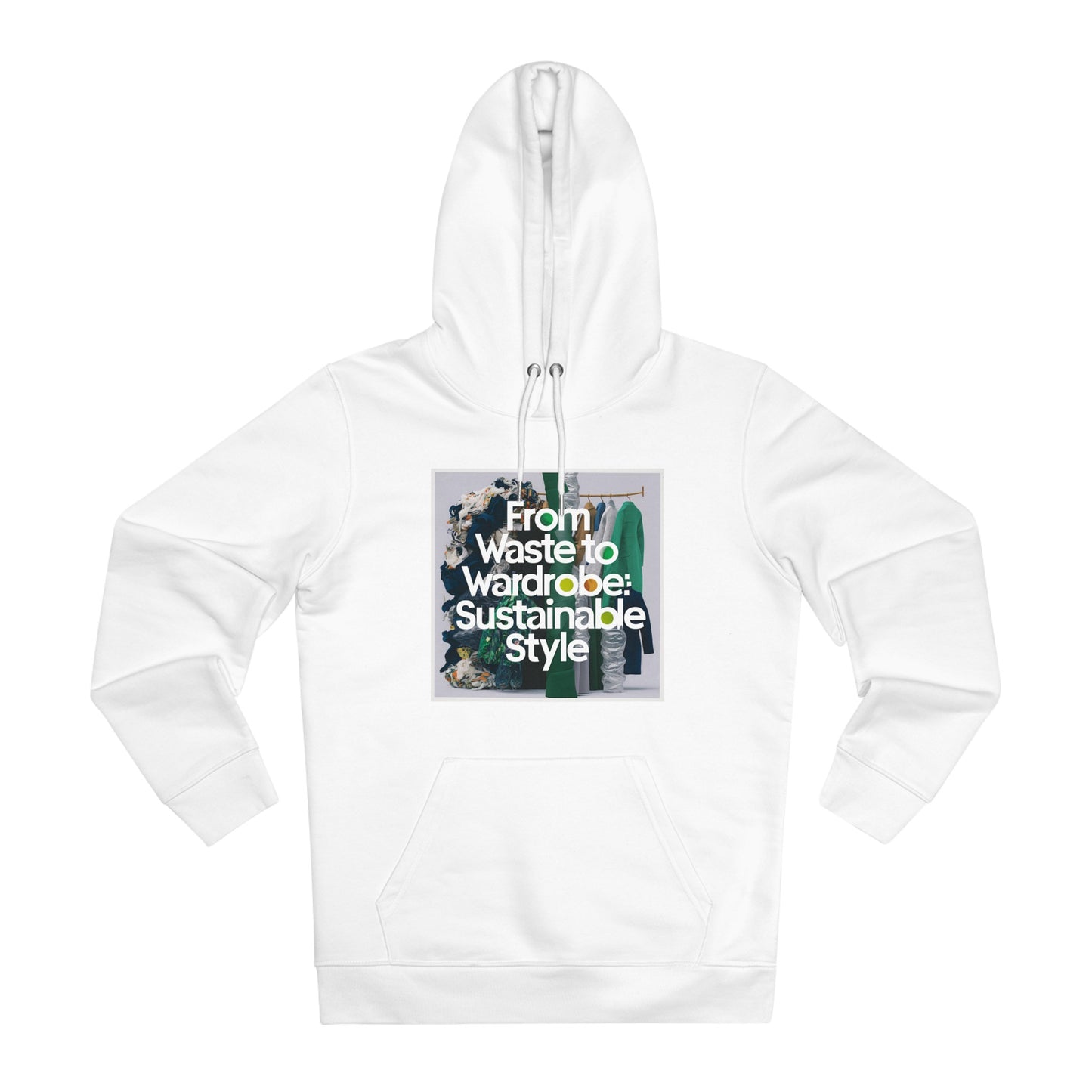 PoM's series "World Environment Day" ... Unisex Cruiser Hoodie (organic cotton + recycled plastic, 10 sizes, up to 12 colours)