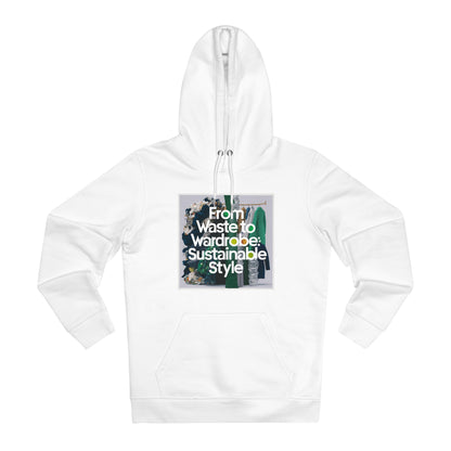 PoM's series "World Environment Day" ... Unisex Cruiser Hoodie (organic cotton + recycled plastic, 10 sizes, up to 12 colours)