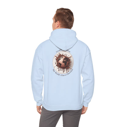 PoM's Fun & Joy for a Happy Life Collection ... COSMIC CREATION - Unisex Heavy Blend™ Hooded Sweatshirt (100% etchically grown cotton, 8 sizes, up to 13 colors)