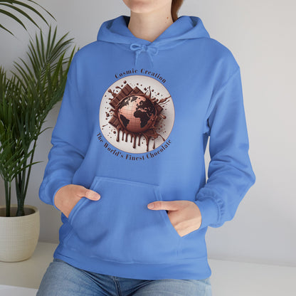 PoM's Fun & Joy for a Happy Life Collection ... COSMIC CREATION - Unisex Heavy Blend™ Hooded Sweatshirt (100% etchically grown cotton, 8 sizes, up to 13 colors)