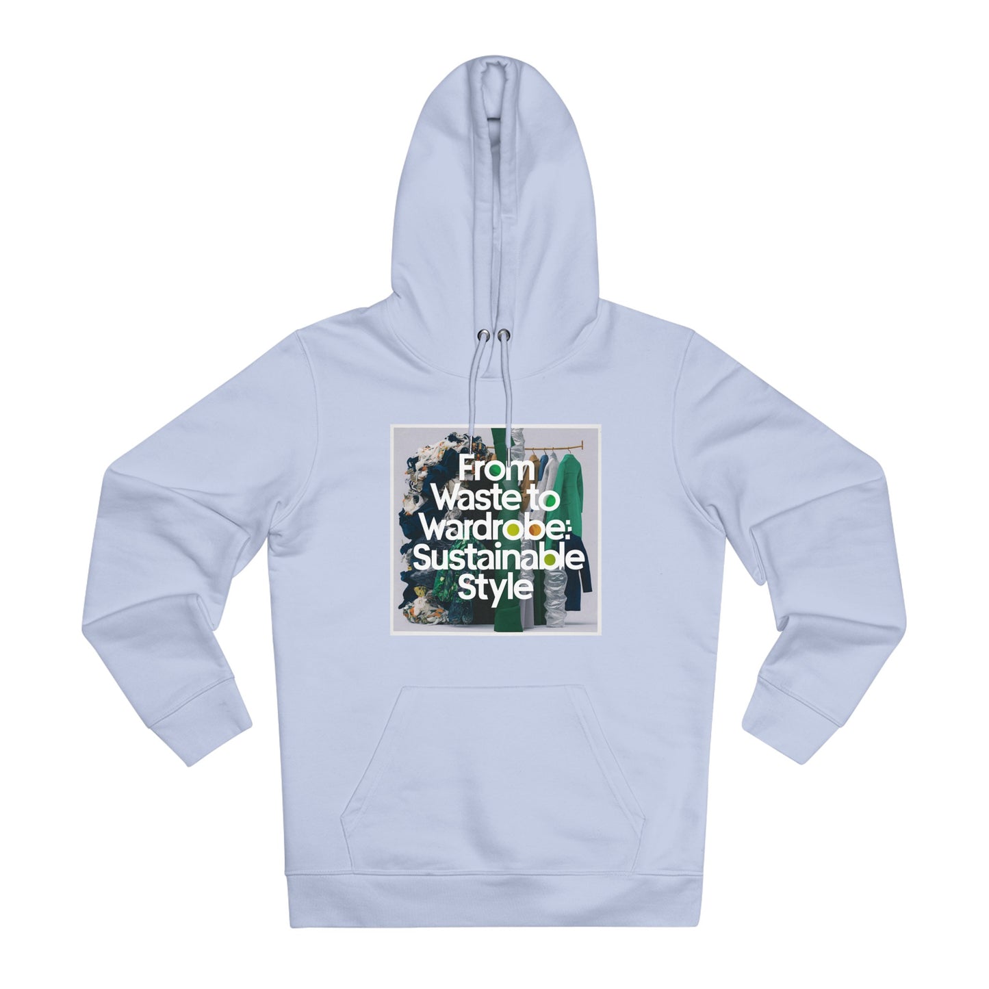 PoM's series "World Environment Day" ... Unisex Cruiser Hoodie (organic cotton + recycled plastic, 10 sizes, up to 12 colours)