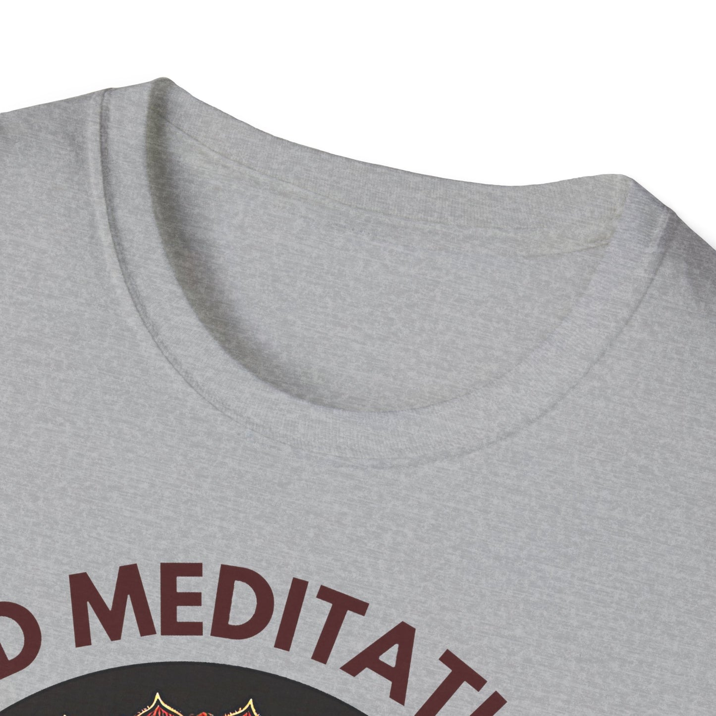 PoM's Mindfulness Collection ... special edition "World Meditation Day" (inauguration) - Unisex Softstyle T-SHIRT (100% cotton, all-year-wear, 6 sizes, up to 13 colours )