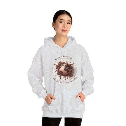 PoM's Fun & Joy for a Happy Life Collection ... COSMIC CREATION - Unisex Heavy Blend™ Hooded Sweatshirt (100% etchically grown cotton, 8 sizes, up to 13 colors)