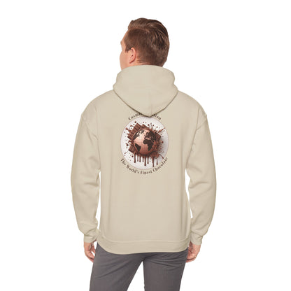 PoM's Fun & Joy for a Happy Life Collection ... COSMIC CREATION - Unisex Heavy Blend™ Hooded Sweatshirt (100% etchically grown cotton, 8 sizes, up to 13 colors)