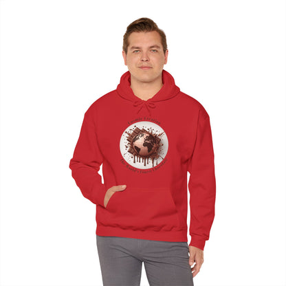 PoM's Fun & Joy for a Happy Life Collection ... COSMIC CREATION - Unisex Heavy Blend™ Hooded Sweatshirt (100% etchically grown cotton, 8 sizes, up to 13 colors)