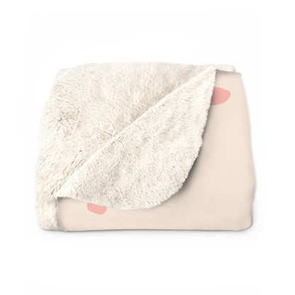 PoM's series of Mindfulness & Self Motivation ... Sherpa Fleece Blanket (extra warm, 3mm thick fleece)