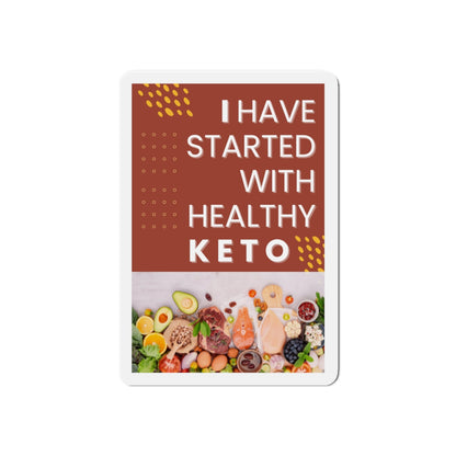 PoM's International KETO Day series ... Die-Cut Magnets (durable vinyl, suitable for outdoor, 5 different sizes))