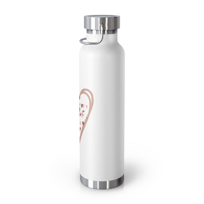 PoM's (hand brewed) Coffee series ... Copper Vacuum Insulated Bottle (22oz / 0.65 l, BPA free, scratch resistant)