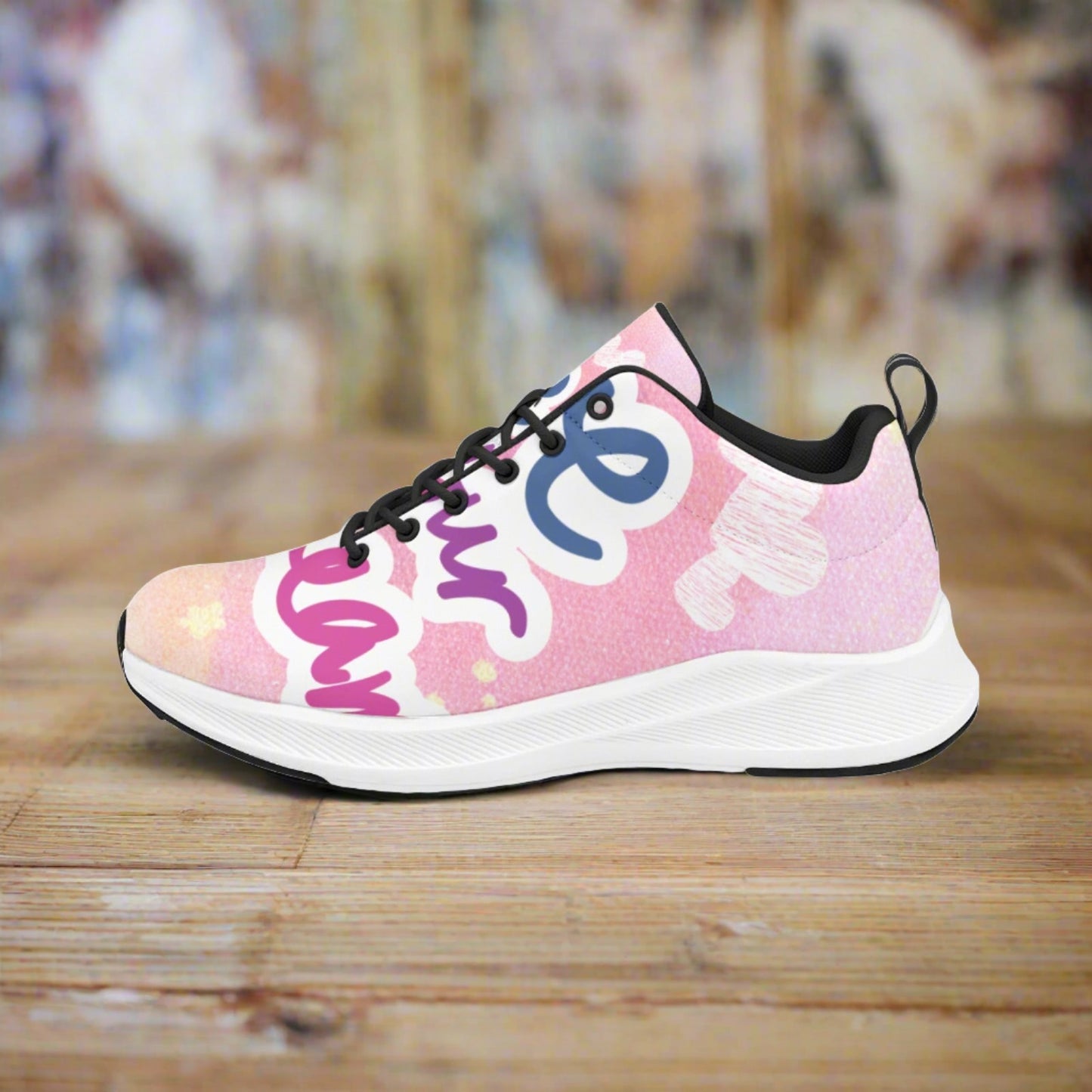 Women's Alpha Running Shoes (Model No. 10093, print: Live your dream)