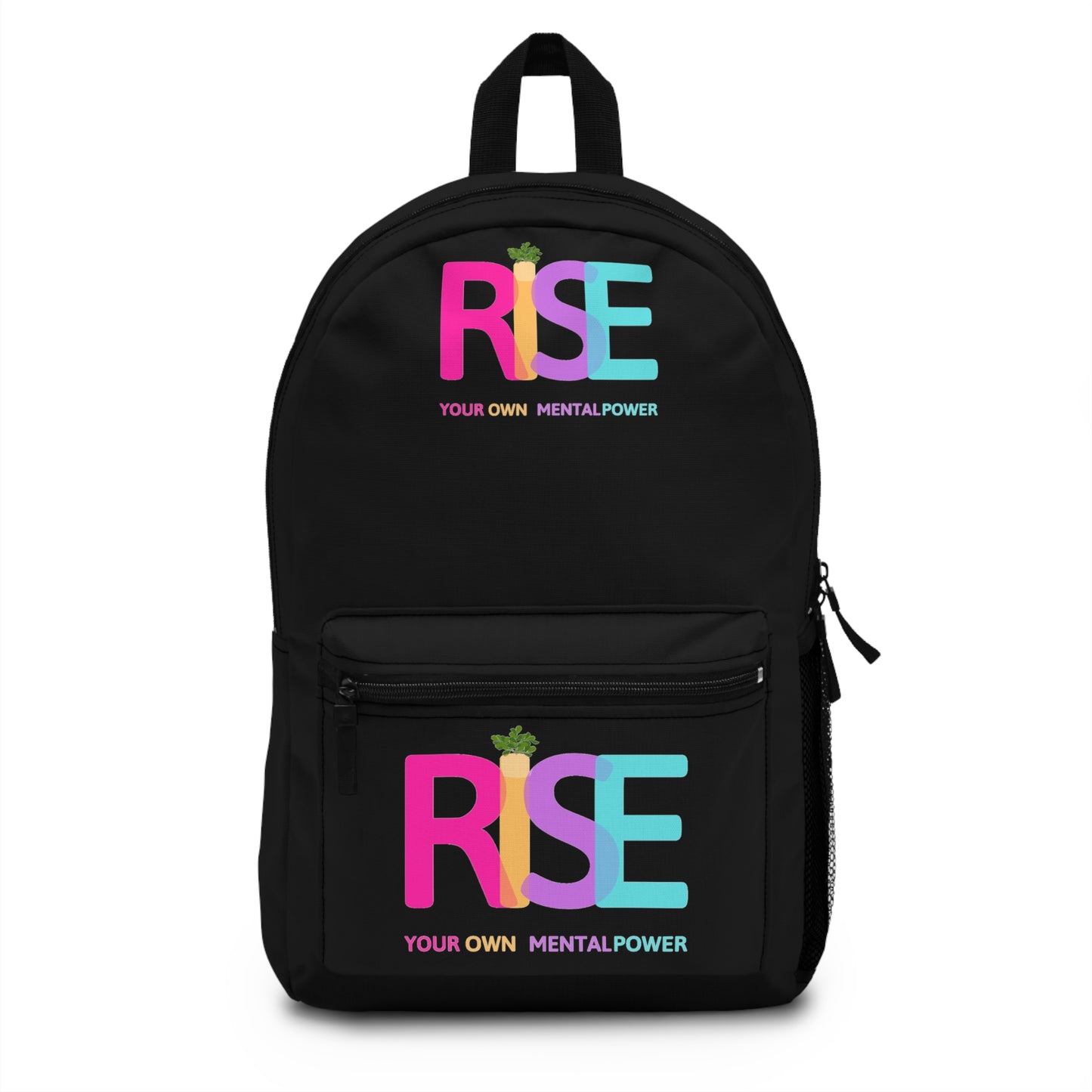 PoM's Self Motivation Bundle (#MSM-B09008A: RISE ... Sweatshirt (eco hooded), T-shirt, Towel & Beach Cloth, Backpack, Ceramic Mug, Mouse Pad, Poster, Ornaments