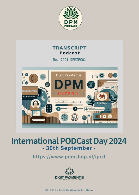 Transcript Release (podcast production on 30th Sept. 2024): The Power of Audio - Intern. PodCast Day 2024