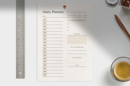 PoM's Mindfulness series ... My Personal Planner 2024 (DINA4/5, 427 pages: 52 weekly planners + 7 daily planners per week)