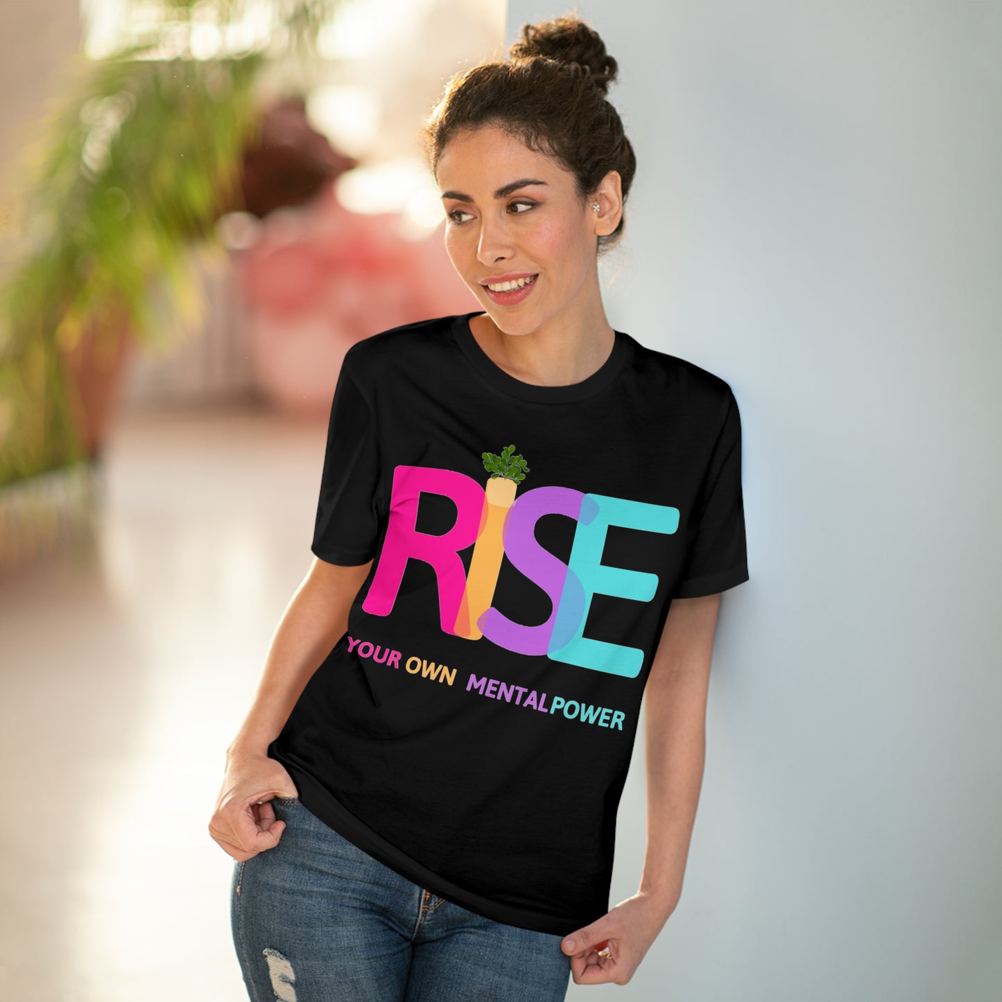 PoM's Self Motivation Bundle (#MSM-B09008A: RISE ... Sweatshirt (eco hooded), T-shirt, Towel & Beach Cloth, Backpack, Ceramic Mug, Mouse Pad, Poster, Ornaments