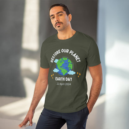 PoM's International EARTH Day Bundle (#MIED-B10005A): 2x T-shirts, 1x baseball cap, 2x mugs + Tumbler, shopping bag (textile), poster, ornaments and magnets