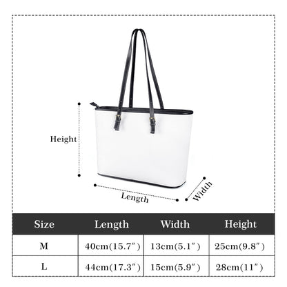 PoMs series Intern. TEA Day ... Shopping Tote Bag (black, 2 sizes, 2-sided print: Japanese Tea Ceremony)